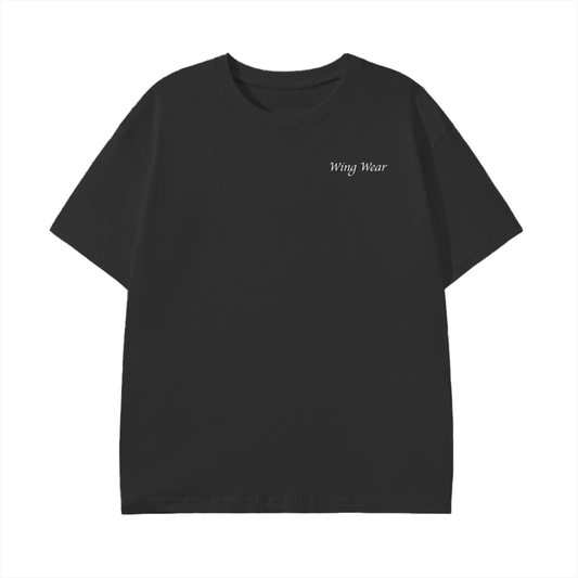 Wing Wear Signature Tee – Black
